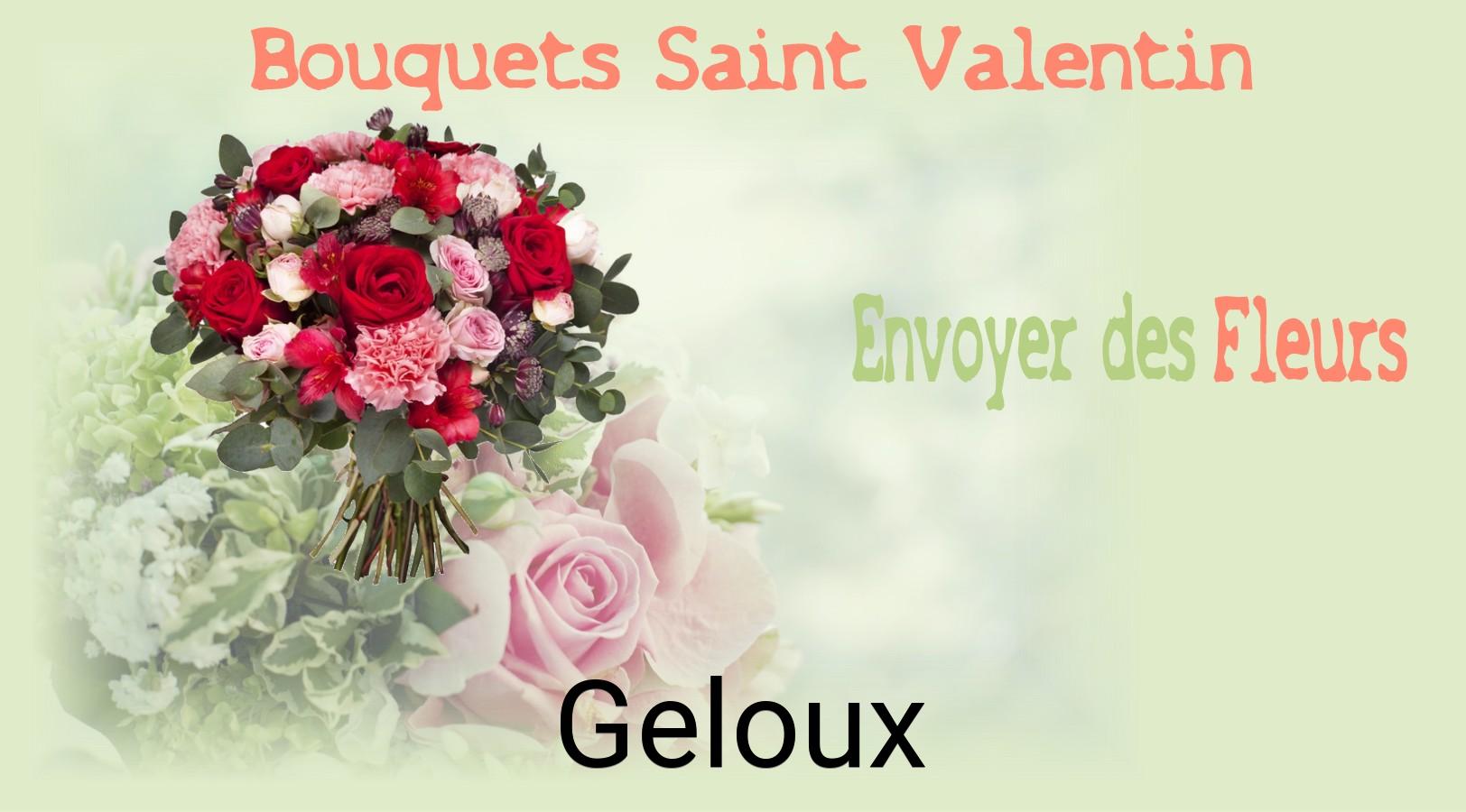Roses de Saint-Valentin livrées à Geloux